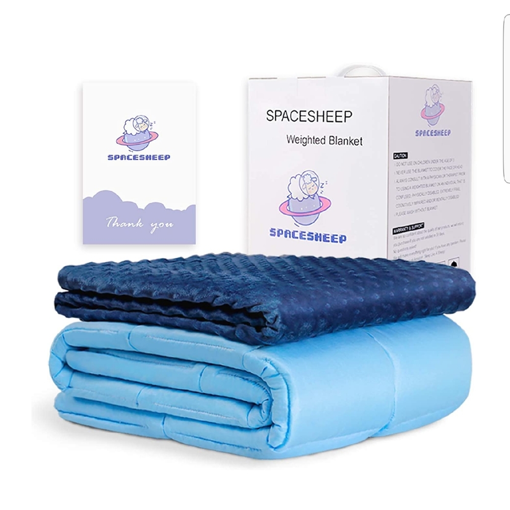 COPY - Kids 10lbs Weighted Blanket with Removable…